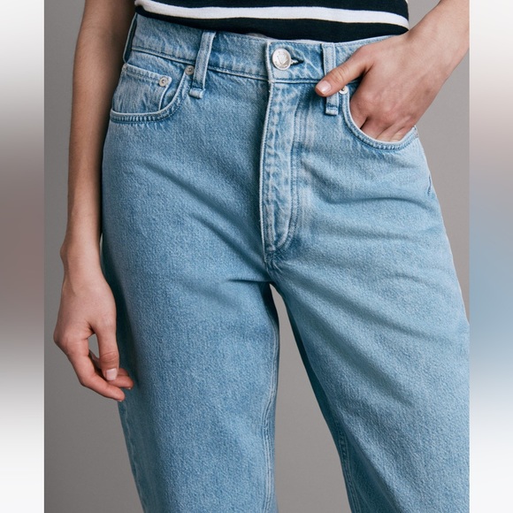 RAG & BONE Alissa High-Rise Straight Jeans - Picture 4 of 4